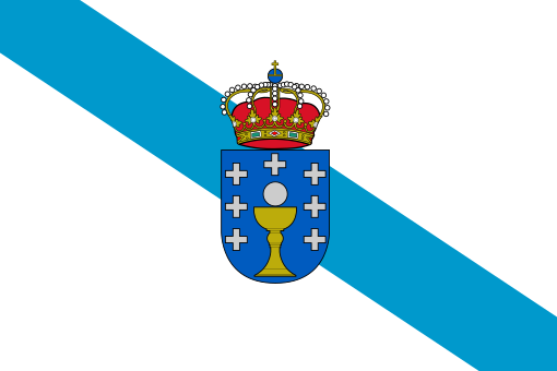 Deportivo La Coruna, Galicia, Flag